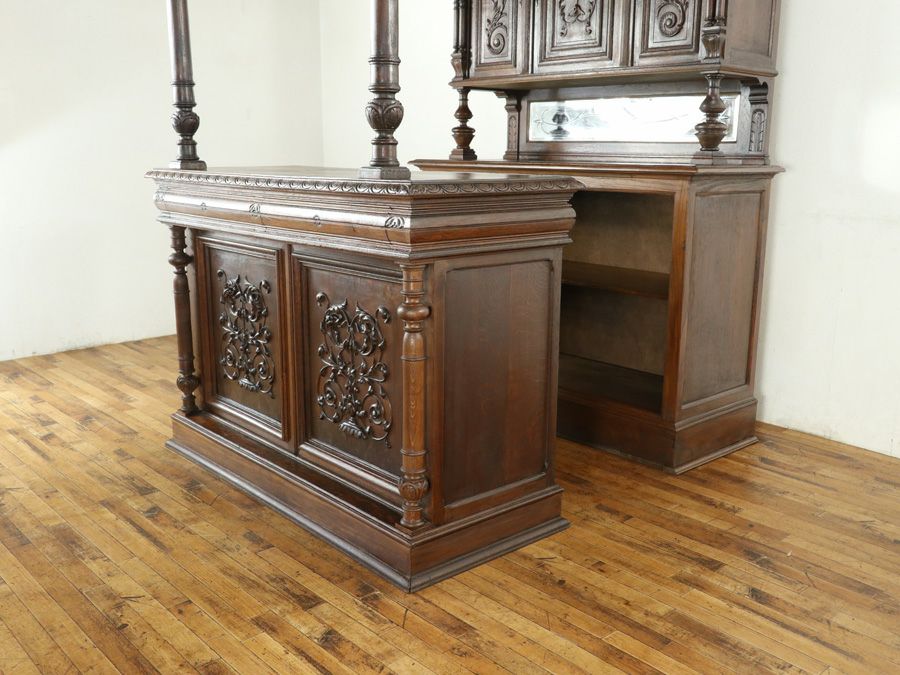 アンティーク家具 バーキャビネット 70607