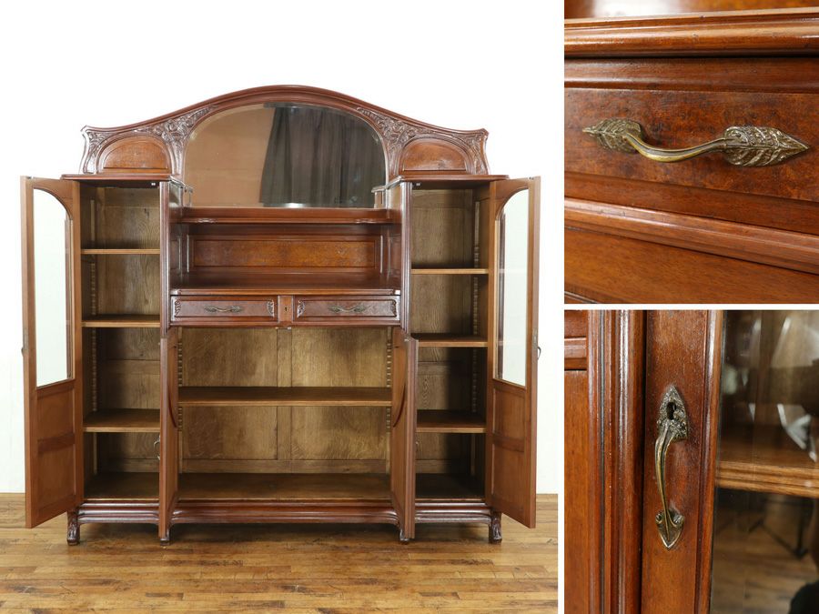 アンティーク家具 ダイニング9点セット 62628