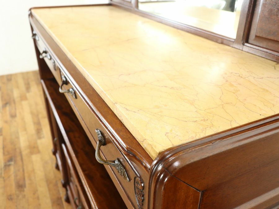 アンティーク家具 ダイニング9点セット 62628