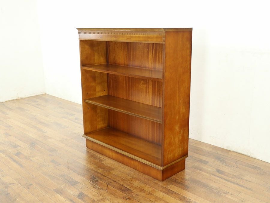 アンティーク オープンブックケース 80351a