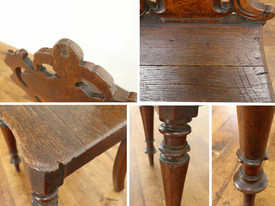 アンティーク家具 ホールチェア 80469