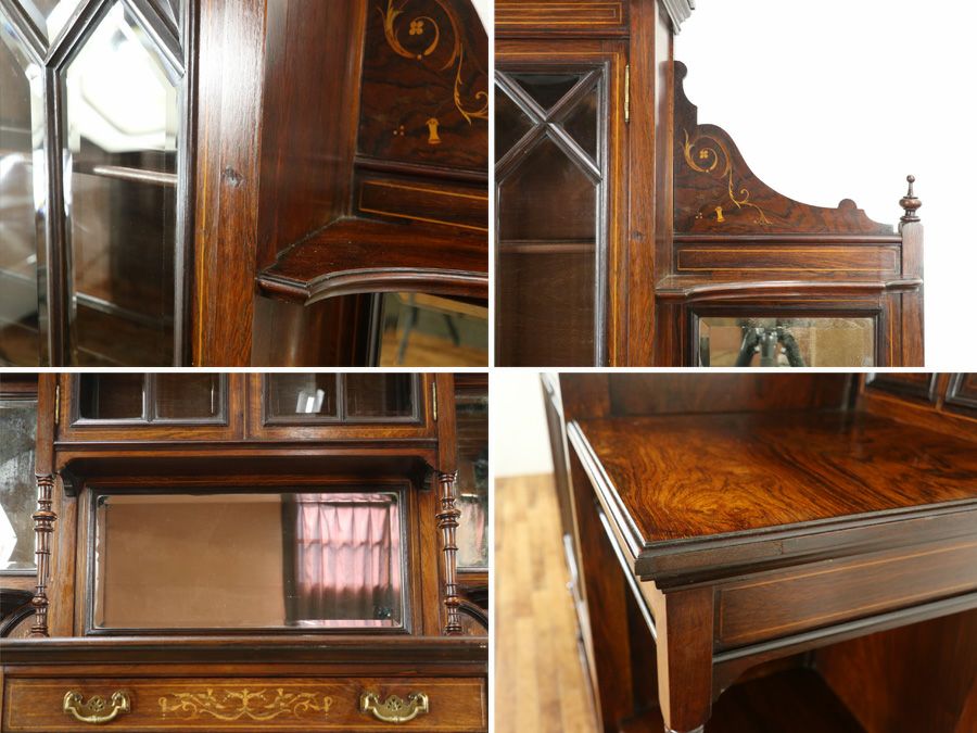 アンティーク パーラーキャビネット 80433