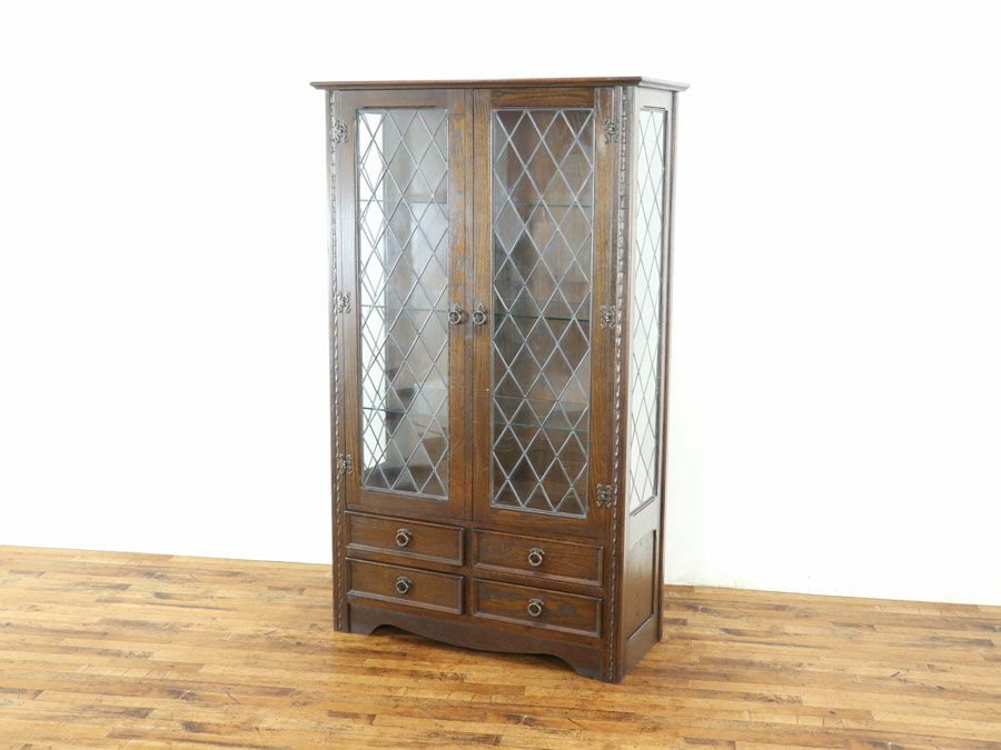 イギリスアンティーク ショーケース 80265