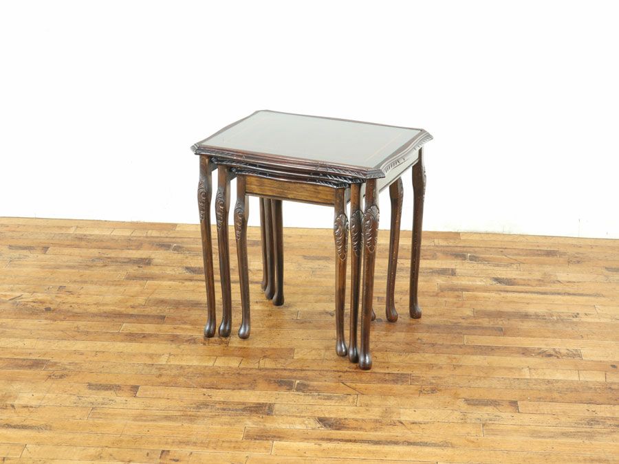 イギリスアンティーク ネストテーブル 80410