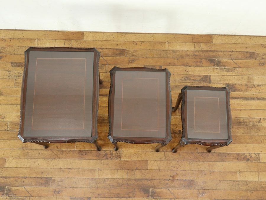 イギリスアンティーク ネストテーブル 80410