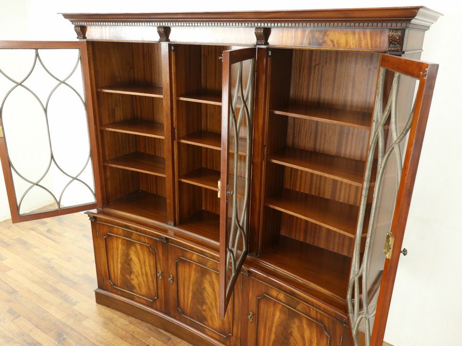 イギリスアンティーク キャビネット 80348