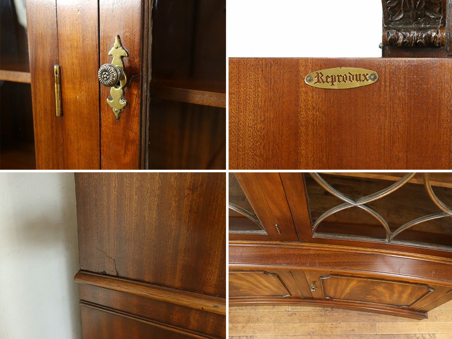 イギリスアンティーク キャビネット 80348