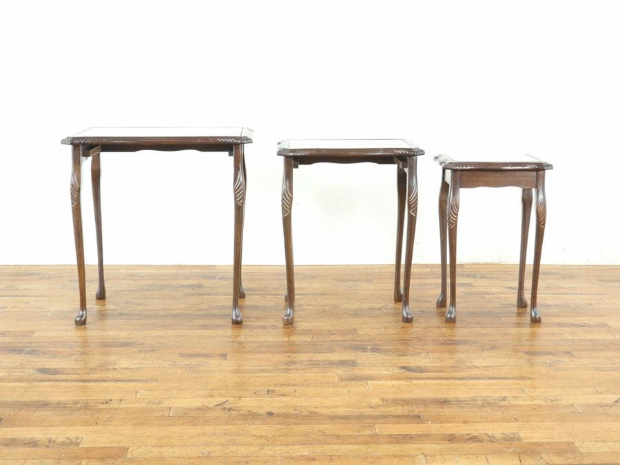 イギリスアンティーク ネストテーブル 80402