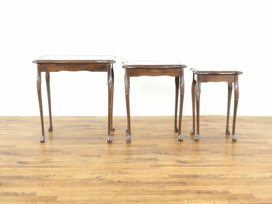 イギリスアンティーク ネストテーブル 80402