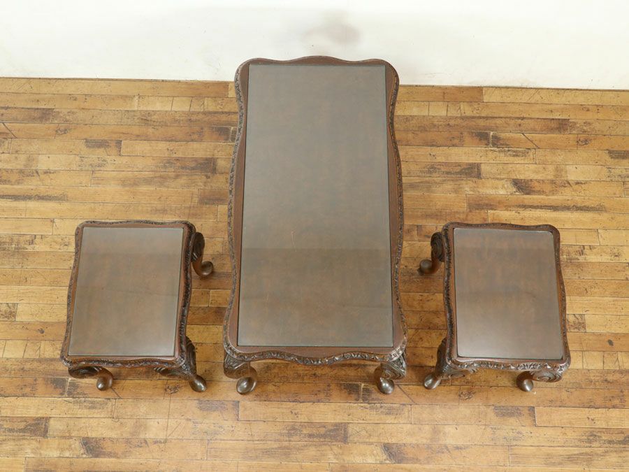 イギリスアンティーク ネストテーブル 80448