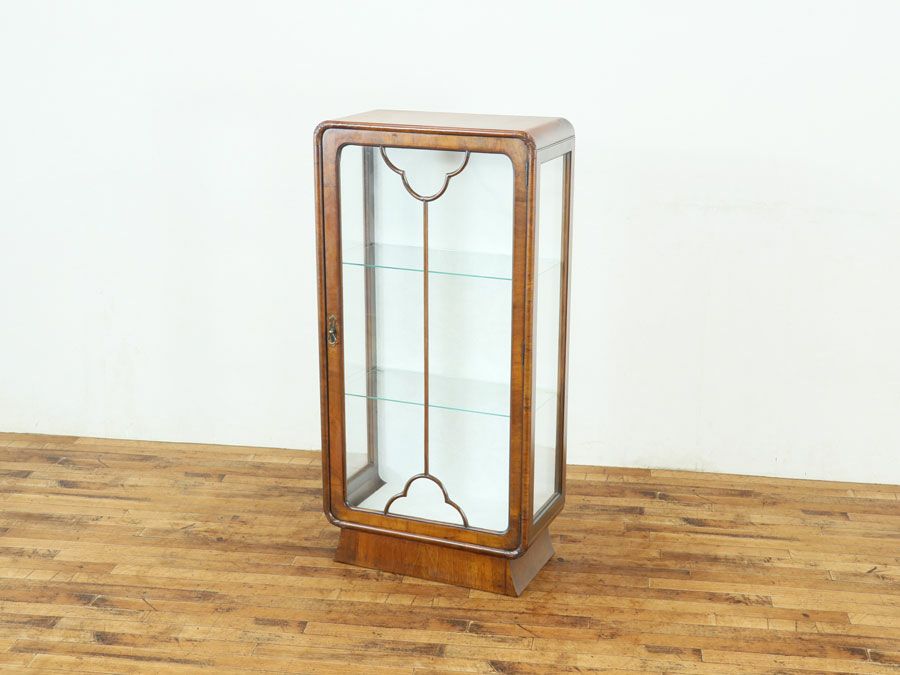 アンティーク クロス張替済ショーケース 80015