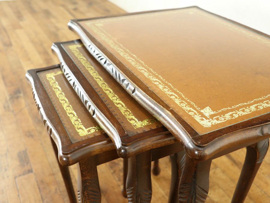 イギリスアンティーク ネストテーブル 80421