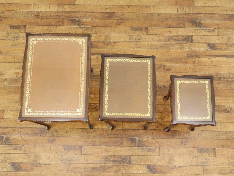 イギリスアンティーク ネストテーブル 80421