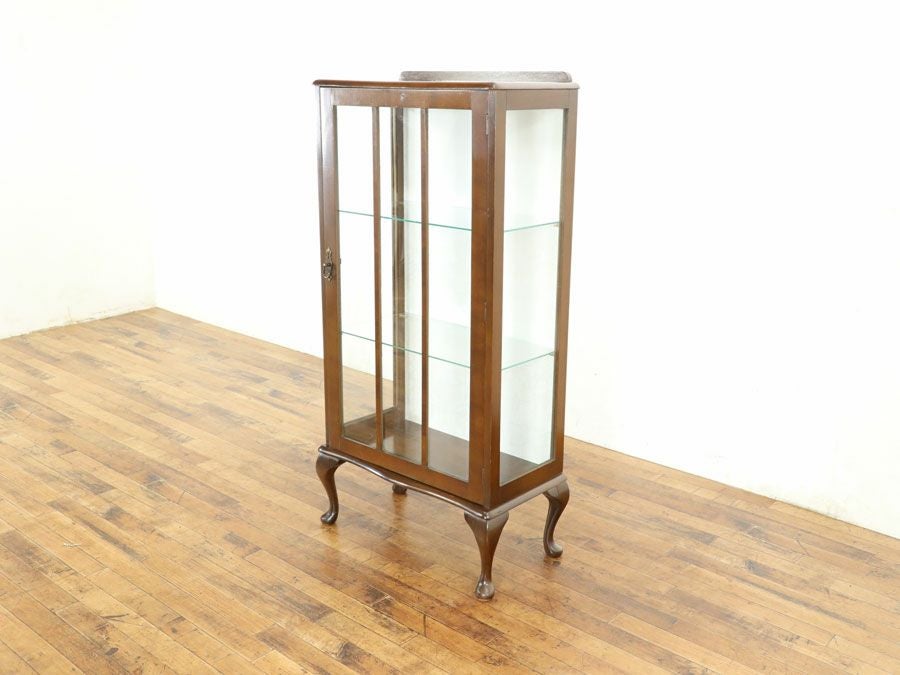 アンティーク クロス張替済ショーケース 80289