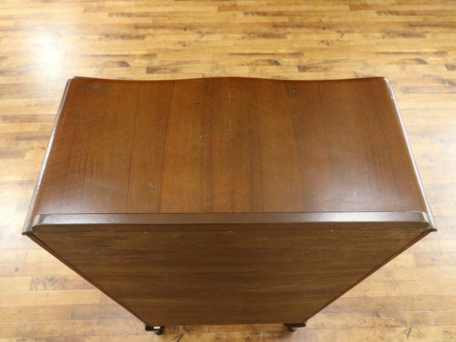 アンティーク クロス張替済ショーケース 80289