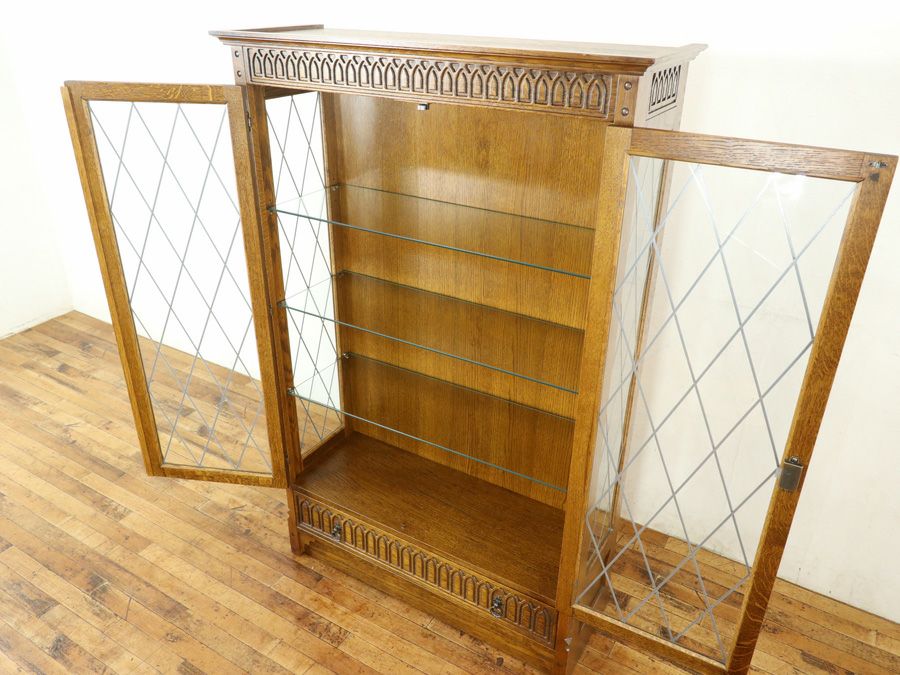 イギリスアンティーク家具 ショーケース 80408