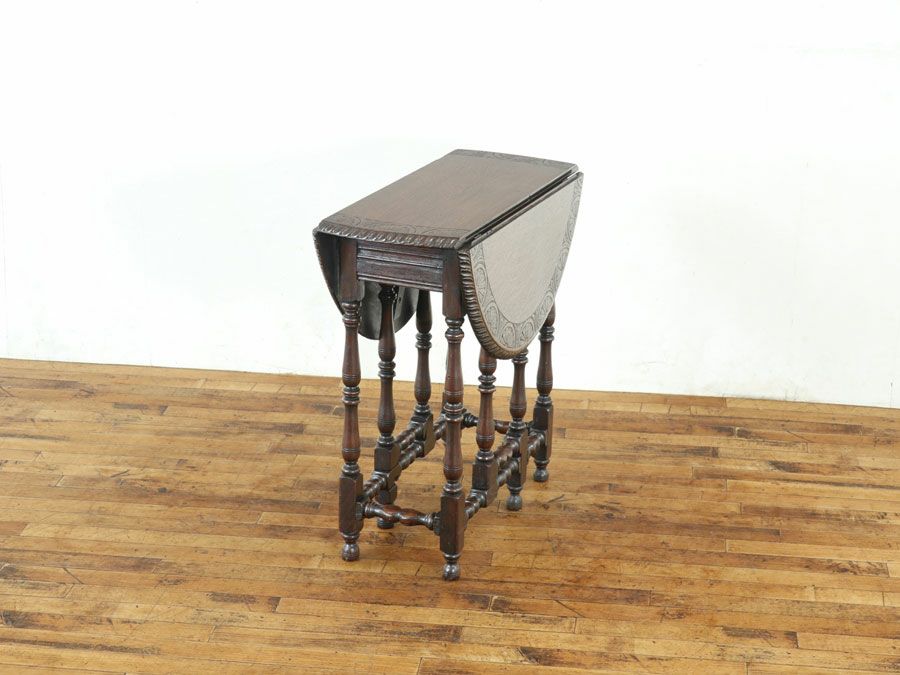 アンティーク家具ゲートレッグテーブル 80376