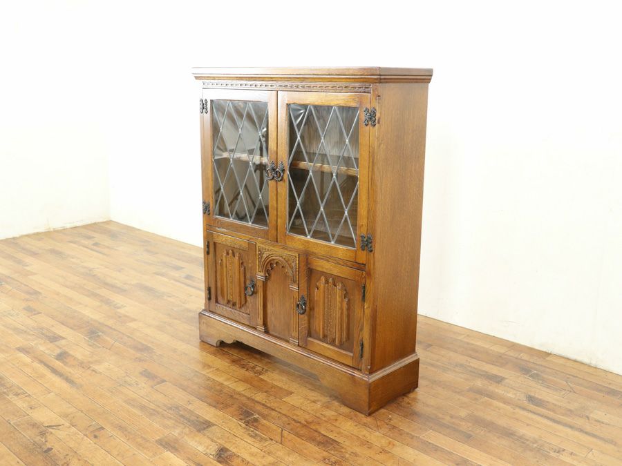 イギリスアンティーク家具 ブックケース 80432