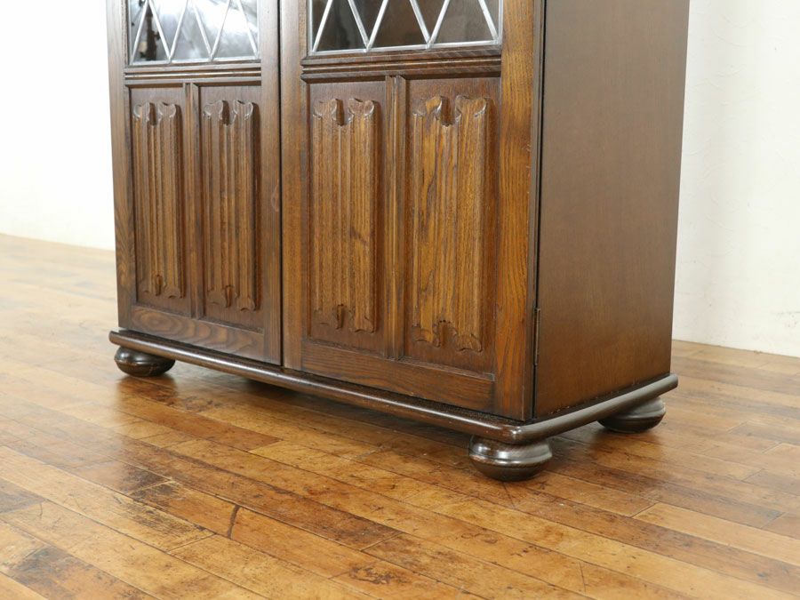 イギリスアンティーク家具 ブックケース 80409