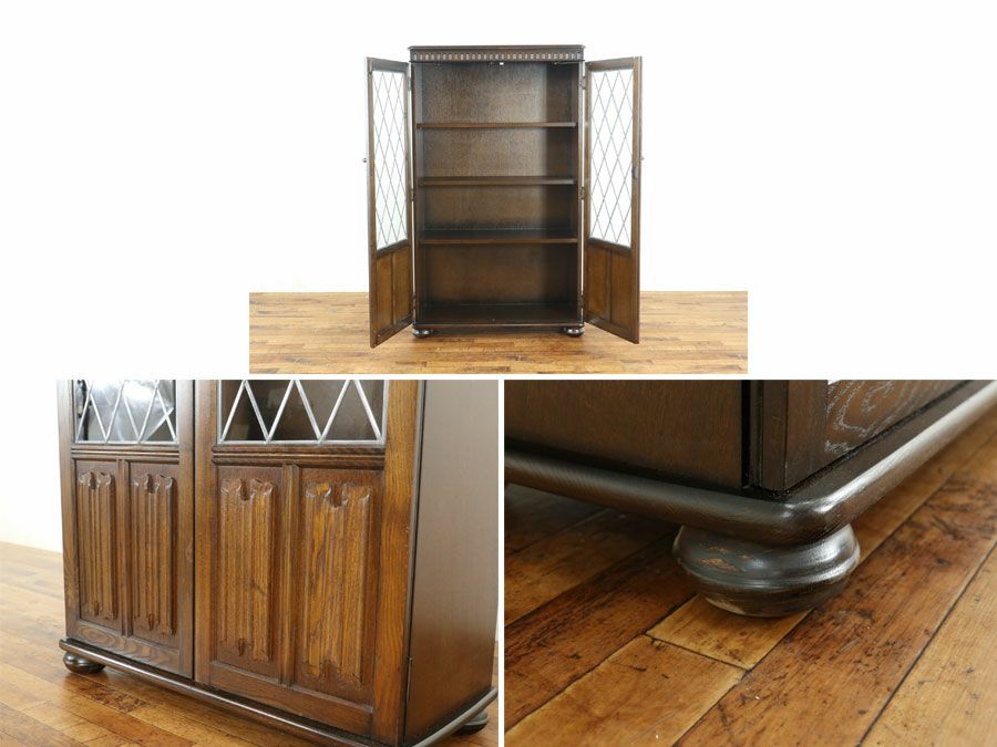 イギリスアンティーク家具 ブックケース 80409