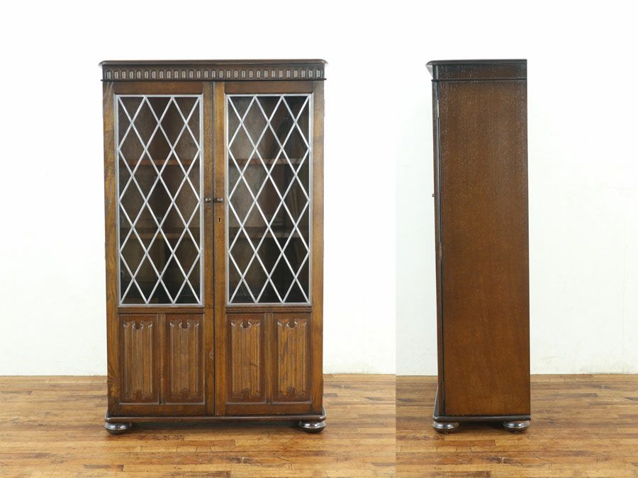 イギリスアンティーク家具 ブックケース 80409