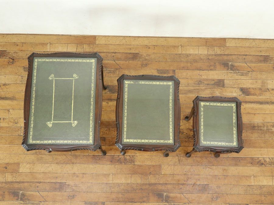 イギリスアンティーク ネストテーブル 80356