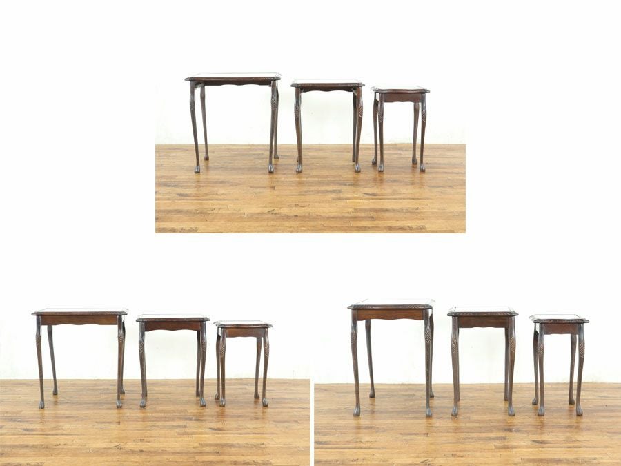 イギリスアンティーク ネストテーブル 80356