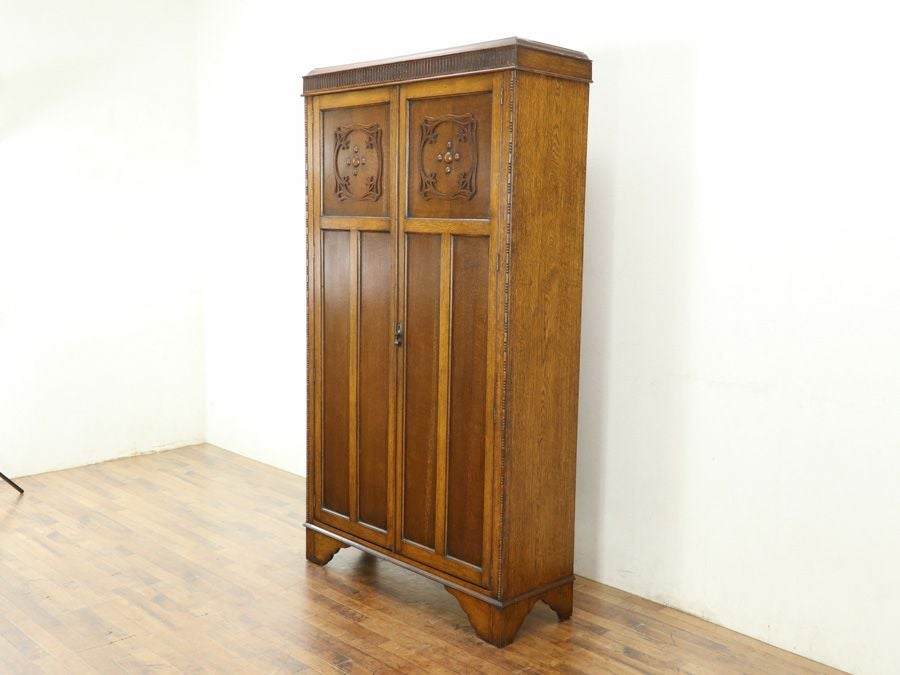 アンティーク家具ワードローブ 80464