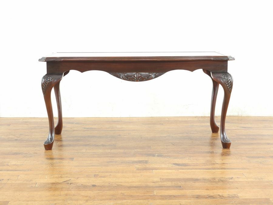 アンティークガラストップローテーブル 80420