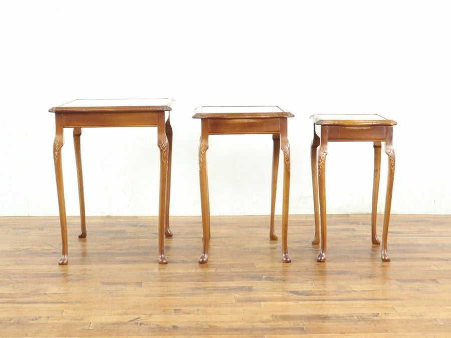 アンティーク家具ネストテーブル 80403