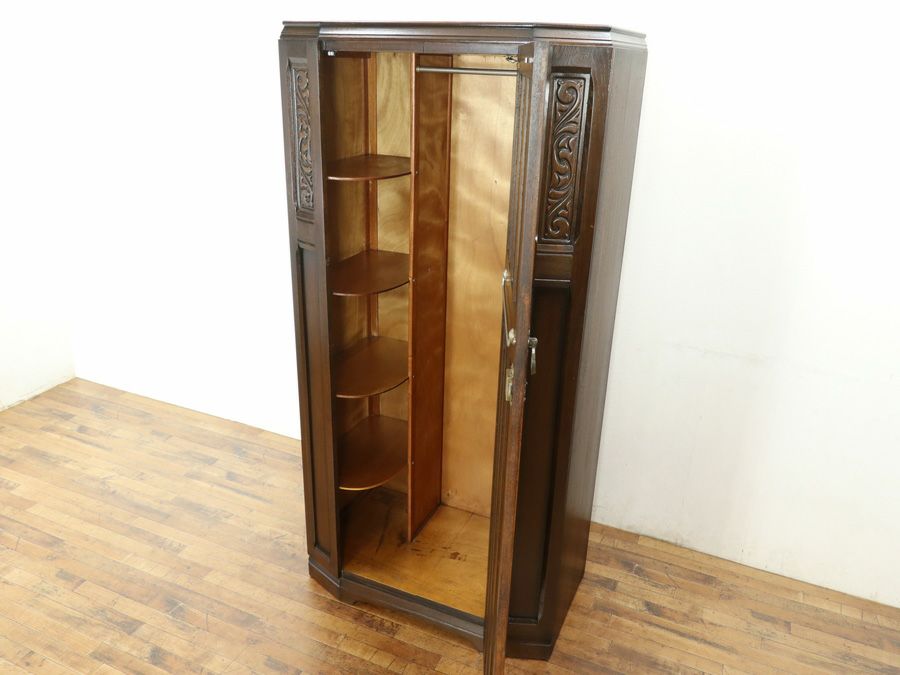 アンティーク家具ワードローブ 80361