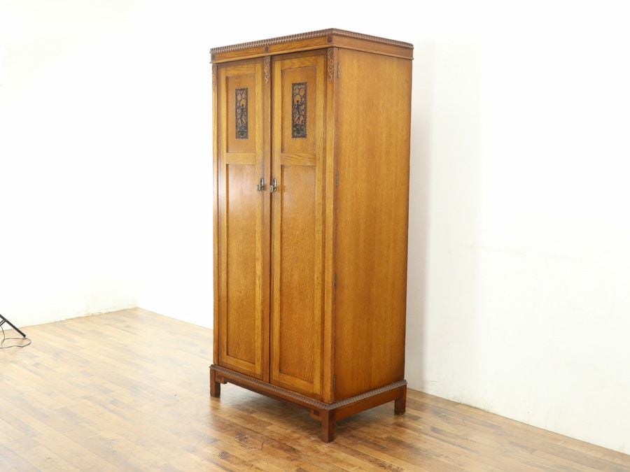 アンティーク家具ワードローブ 80453