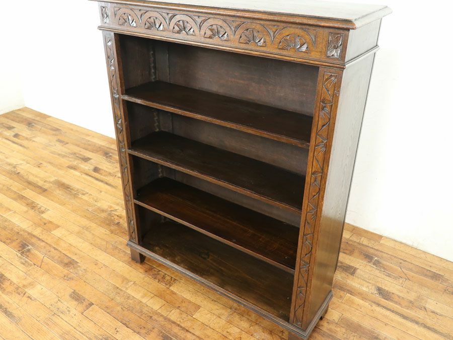 アンティーク家具オープンブックケース 80440