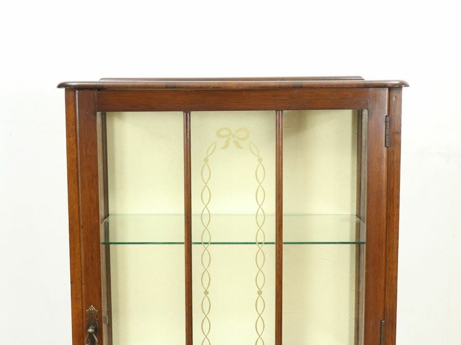 アンティーク家具 張替済ショーケース 80353
