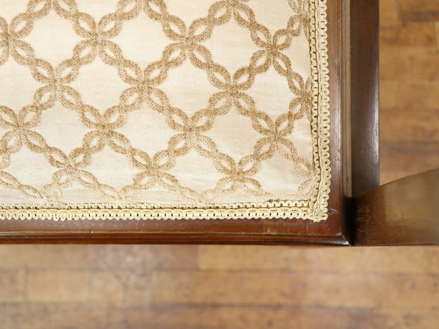 アンティーク家具 張替済ピアノスツール 80368