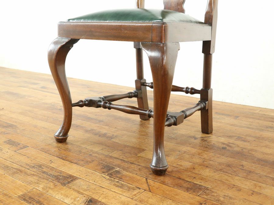 アンティーク家具 クイーンアンチェア 80427