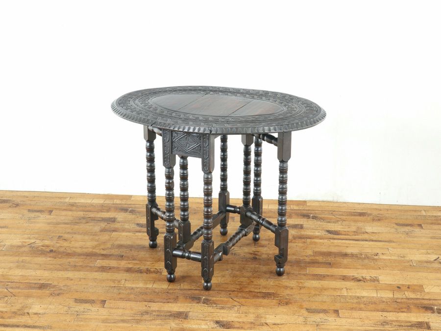 アンティーク家具 ゲートレッグテーブル 80456