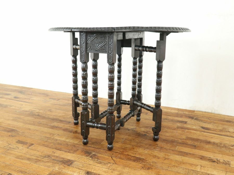 アンティーク家具 ゲートレッグテーブル 80456