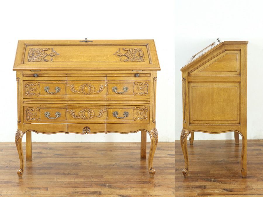 アンティーク家具 ビューロー 65339