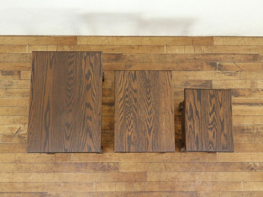 アンティーク家具 ネストテーブル 65387