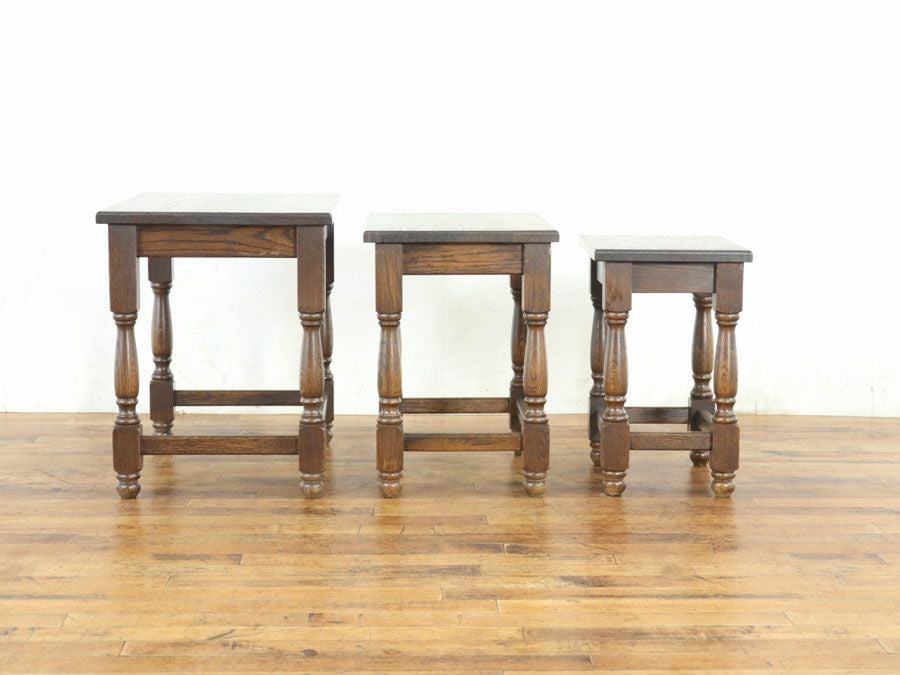 アンティーク家具 ネストテーブル 65387