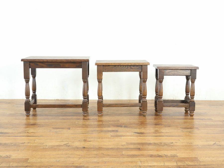 アンティーク家具 ネストテーブル 65387