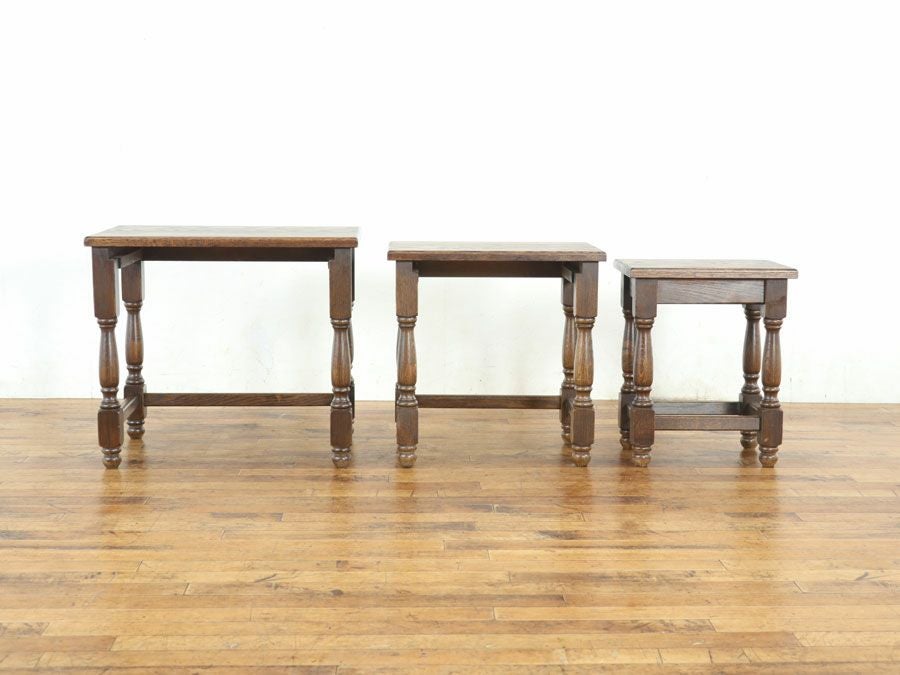 アンティーク家具 ネストテーブル 65387