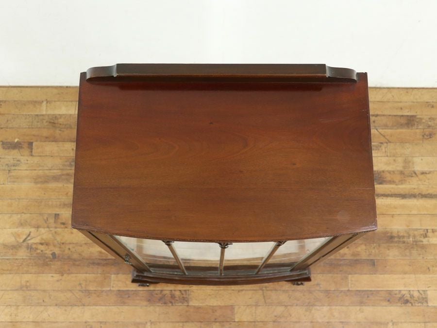 アンティーク家具 張替済ショーケース 80010