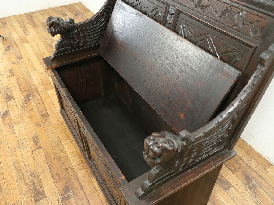 アンティーク家具 ベンチ 80511