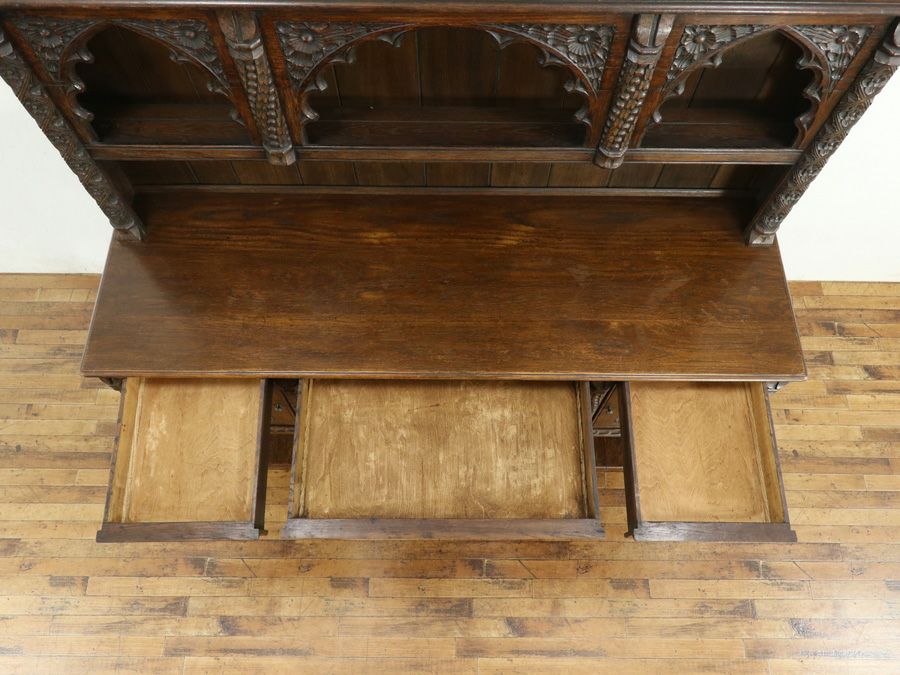 アンティーク家具 カップボード 80605