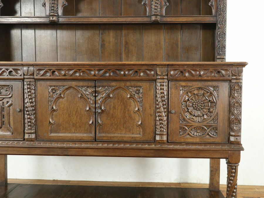 アンティーク家具 カップボード 80605