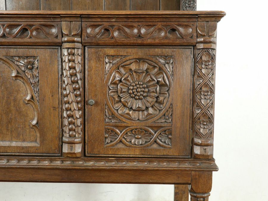 アンティーク家具 カップボード 80605