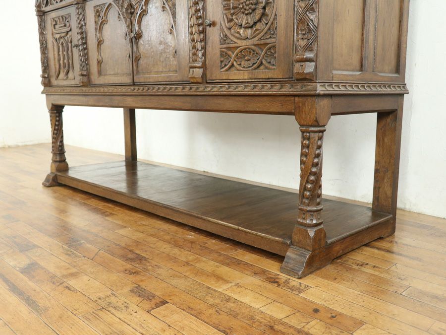 アンティーク家具 カップボード 80605