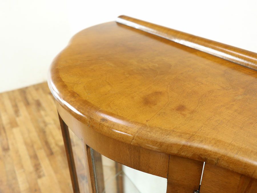 アンティーク家具 張替済ショーケース 80291
